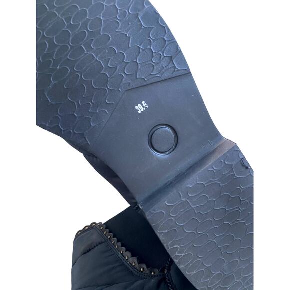 NEW Free People Atlas Chelsea Puffer Ankle Boot 39.5 9.5 Black - Picture 7 of 8